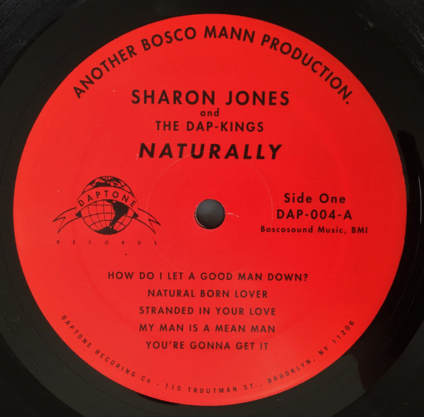 Sharon Jones & The Dap-Kings : Naturally (LP, Album, RE)