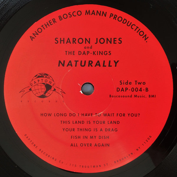 Sharon Jones & The Dap-Kings : Naturally (LP, Album, RE)