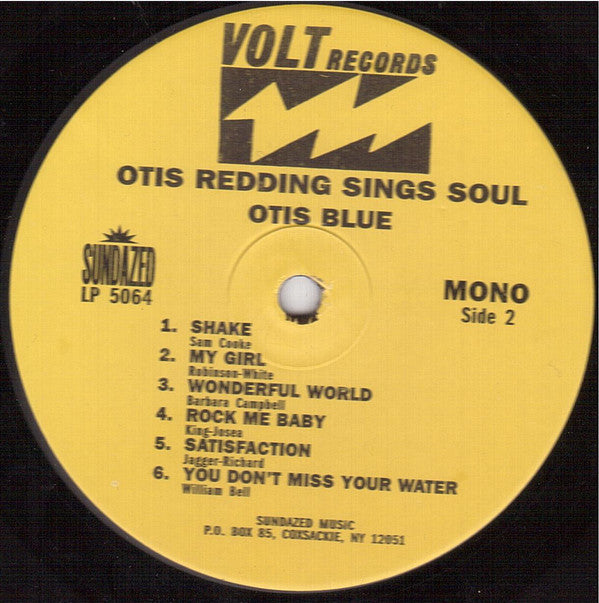 Otis Redding : Otis Blue / Otis Redding Sings Soul (LP, Album, Mono, RE, RI )