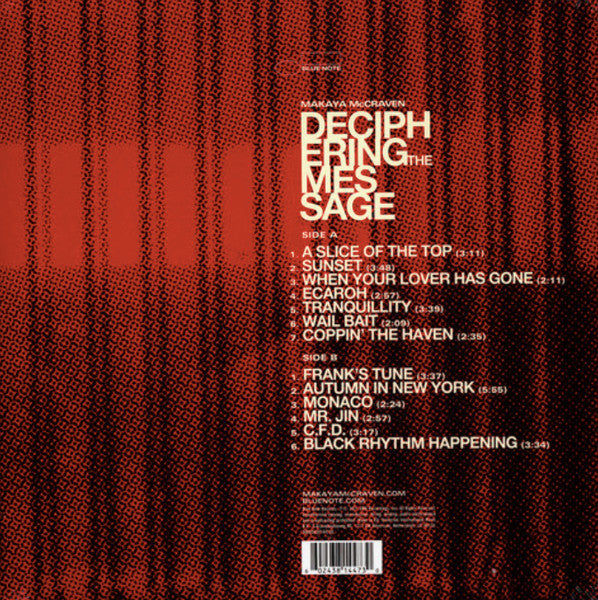 Makaya McCraven : Deciphering The Message (LP, Album)