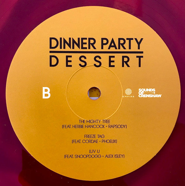 Dinner Party (2) : Dinner Party: Dessert (LP, Album, Ltd, RE, Red)