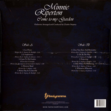 Minnie Riperton : Come To My Garden (LP, Ltd, 180)