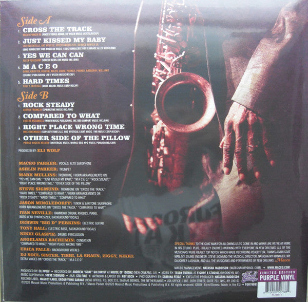 Maceo Parker : Soul Food: Cooking With Maceo (LP, Album, Ltd, Pur)