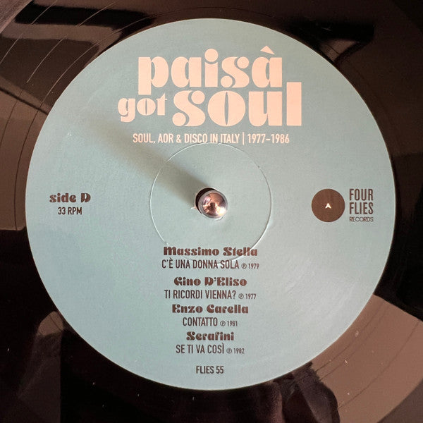 Various : Paisà Got Soul (Soul, AOR & Disco In Italy 1977​-​1986) (2xLP, Comp)