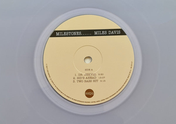 Miles Davis : Milestones (LP, Album, Ltd, RE, Cle)