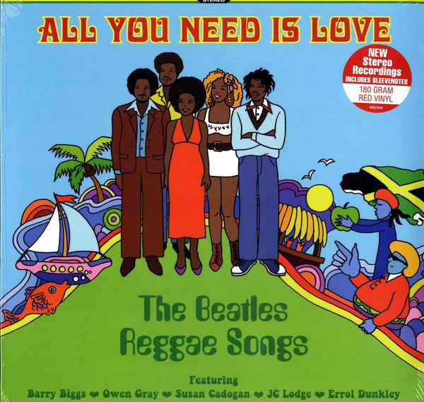 Various : All You Need Is Love - The Beatles Reggae Songs (LP, Comp, 180)