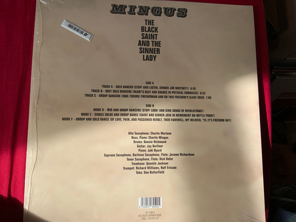 Mingus* : The Black Saint And The Sinner Lady (LP, Album, Ltd, Cle)