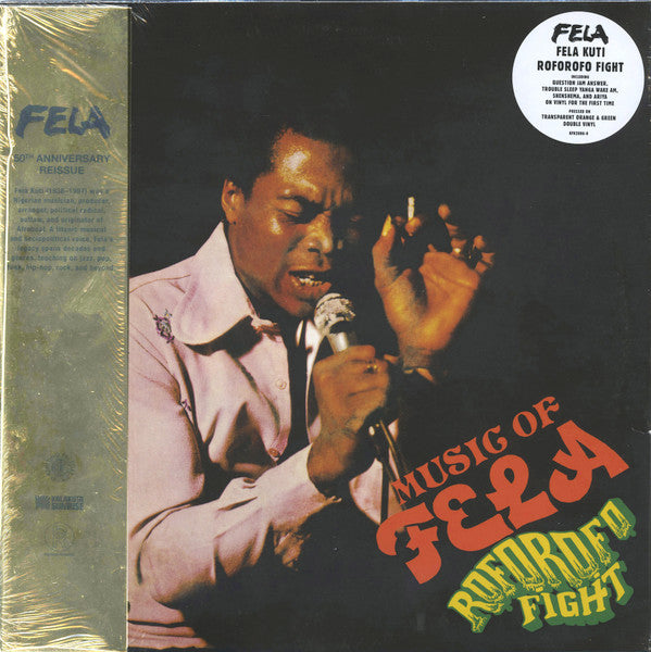 Fela* & The Africa 70* : Music Of Fela - Roforofo Fight (LP, Gre + LP, Ora + Album, Ltd, RE)