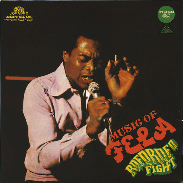 Fela* & The Africa 70* : Music Of Fela - Roforofo Fight (LP, Gre + LP, Ora + Album, Ltd, RE)