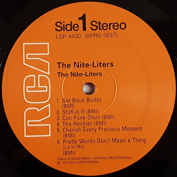 The Nite-Liters : The Nite-Liters (LP, Album, RE)