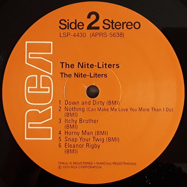 The Nite-Liters : The Nite-Liters (LP, Album, RE)