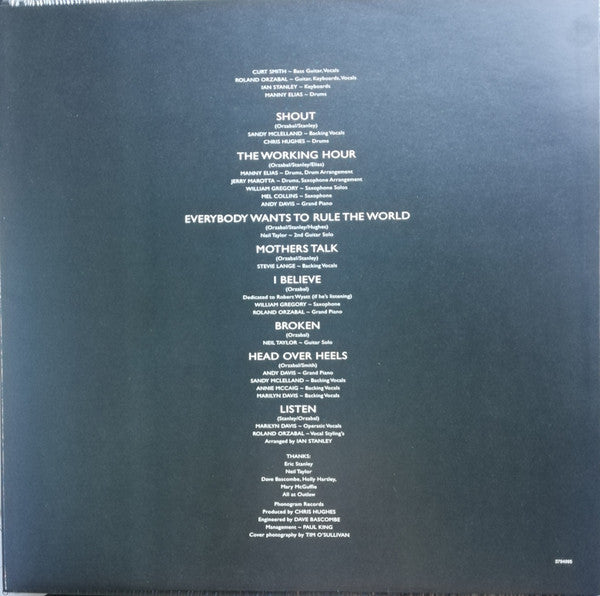 Tears For Fears : Songs From The Big Chair (LP, Album, RE)