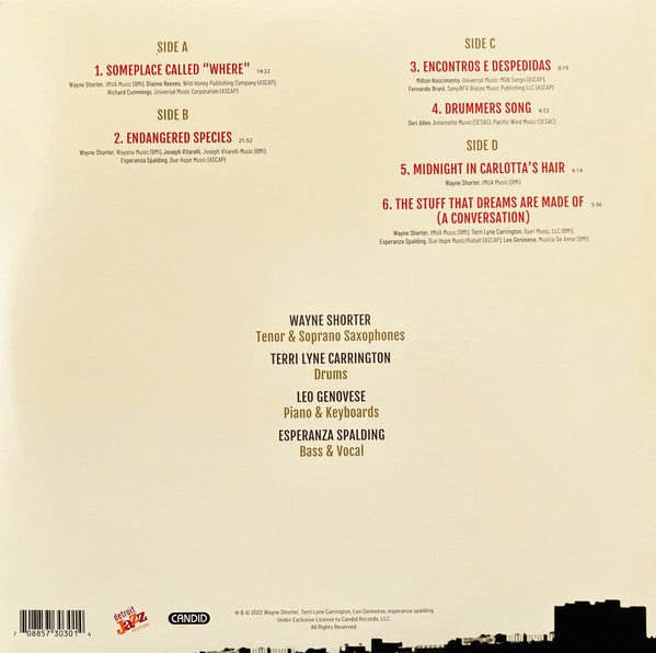 Wayne Shorter, Terri Lyne Carrington, Leo Genovese, Esperanza Spalding : Live At The Detroit Jazz Festival (2xLP)