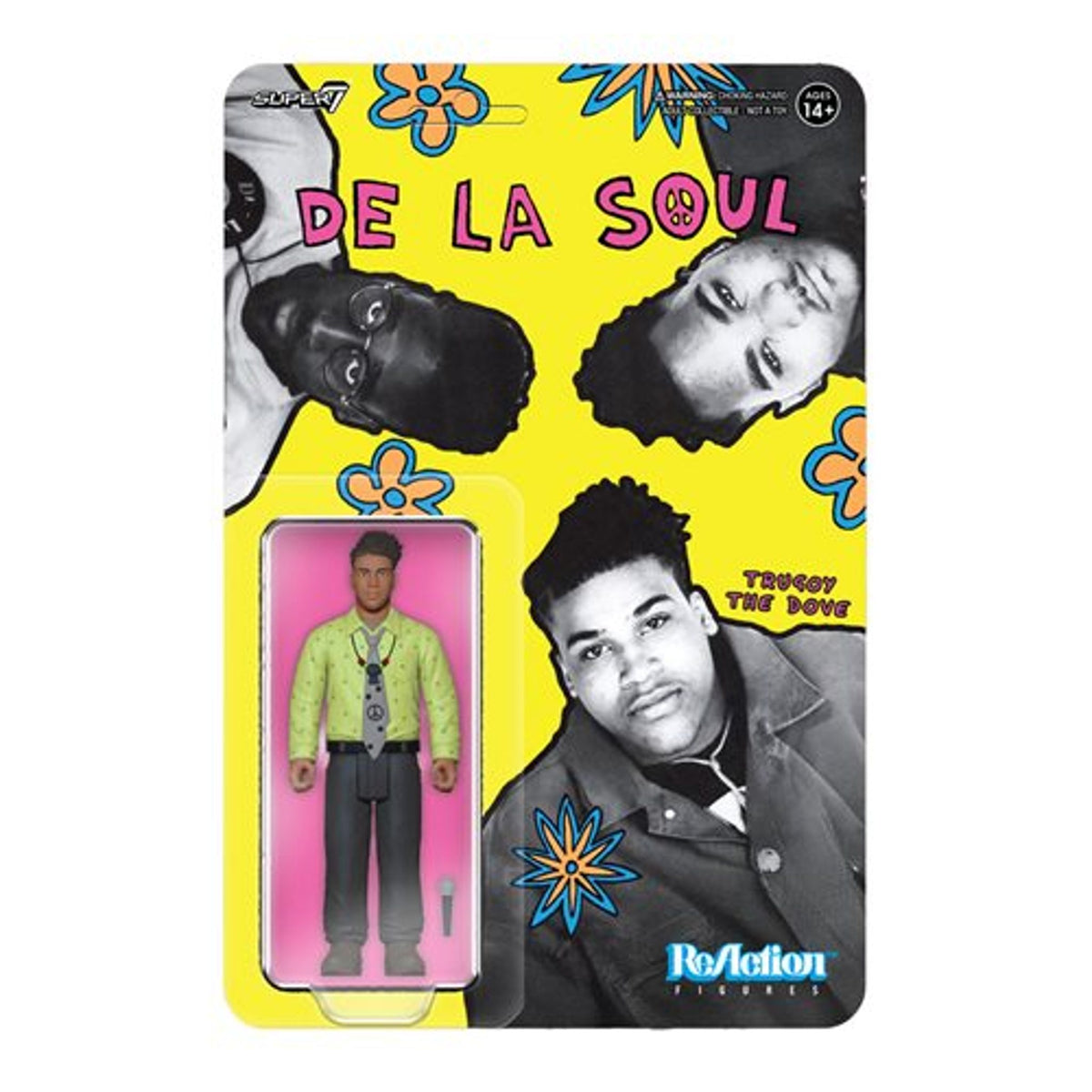Super7 De La Soul ReAction Figure - David Trugoy Jolicoeur