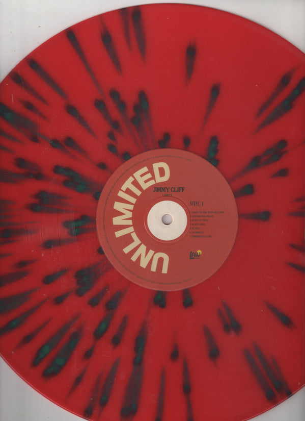 Jimmy Cliff : Unlimited (LP, Album, RE, Red)