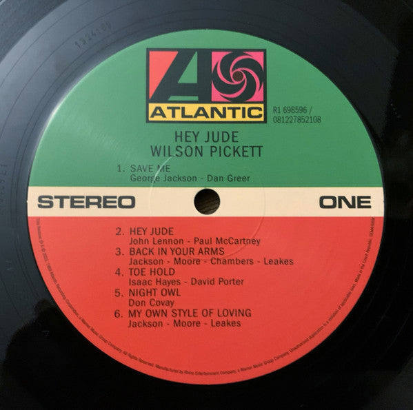 Wilson Pickett : Hey Jude (LP, Album, Club, RE, 180)