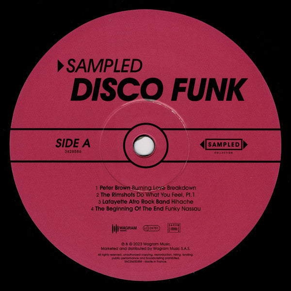 Various : Sampled Disco Funk (2xLP, Comp)