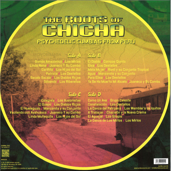 Various : The Roots Of Chicha (Psychedelic Cumbias From Peru) (2xLP, Comp, RP)