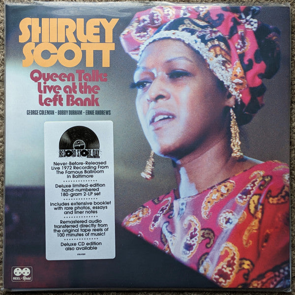 Shirley Scott : Queen Talk: Live At The Left Bank (2xLP, Album, RSD, Ltd, Num, 180)