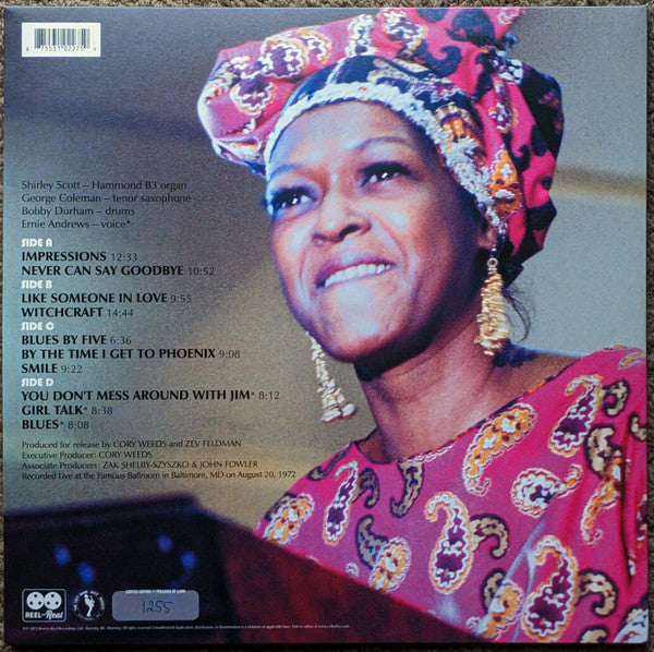 Shirley Scott : Queen Talk: Live At The Left Bank (2xLP, Album, RSD, Ltd, Num, 180)