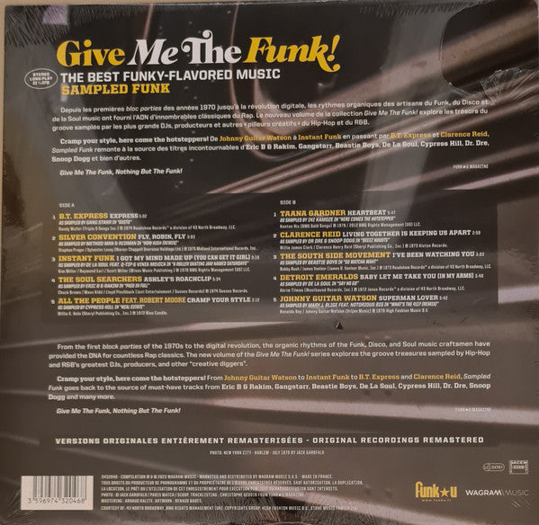 Various : Give Me The Funk! (The Best Funky-Flavored Music) Sampled Funk (LP, Comp, RM)