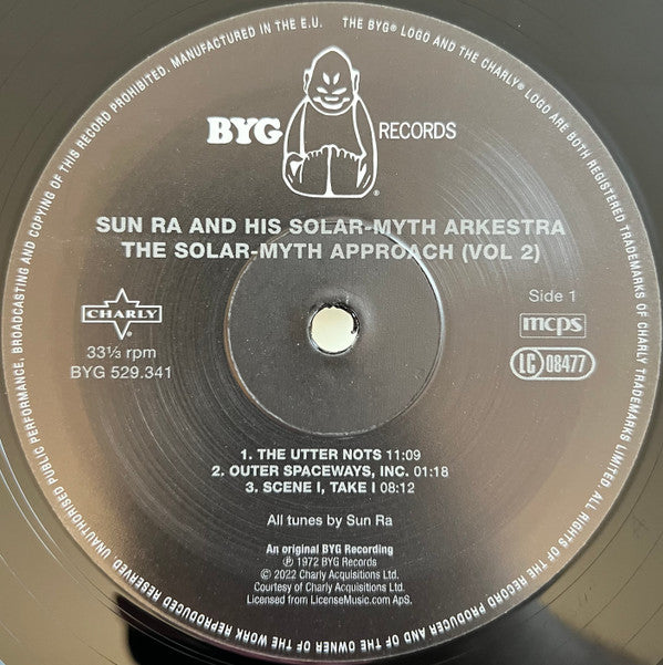 Sun Ra And His Solar-myth Arkestra* : The Solar-myth Approach (Vol 2) (LP, Album, Ltd, RE, RM, 180)