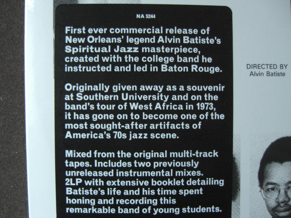 The Southern University Jazz Ensemble : Goes To Africa With Love (2xLP, Album, RE)