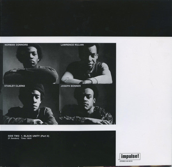 Pharoah Sanders : Black Unity (LP, Album, RE, 180)