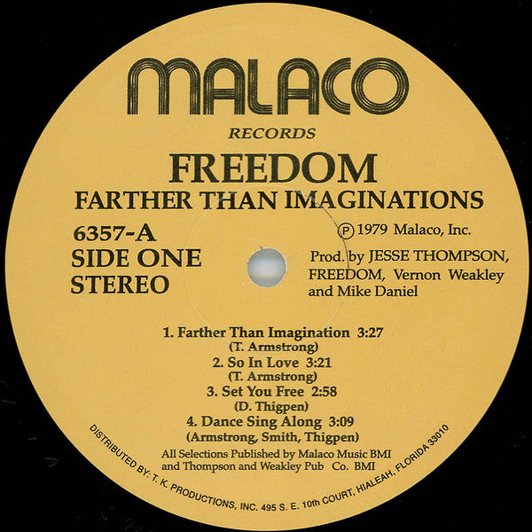 Freedom (2) : Farther Than Imagination (LP, Album, RE)