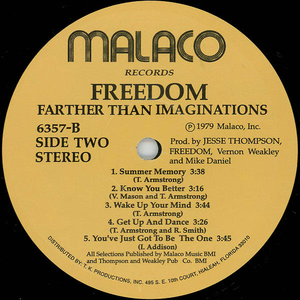 Freedom (2) : Farther Than Imagination (LP, Album, RE)