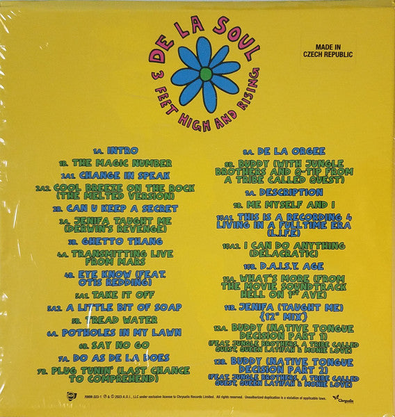 De La Soul : 3 Feet High And Rising (12x7", Album, Spl + Box, Album, RSD, RE)