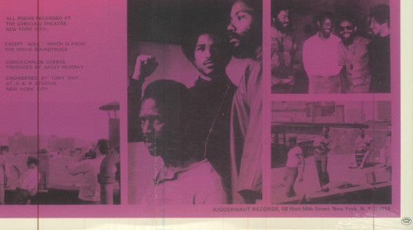 The Last Poets : Right On! (Original Soundtrack) (LP, Album, RE, Gat)