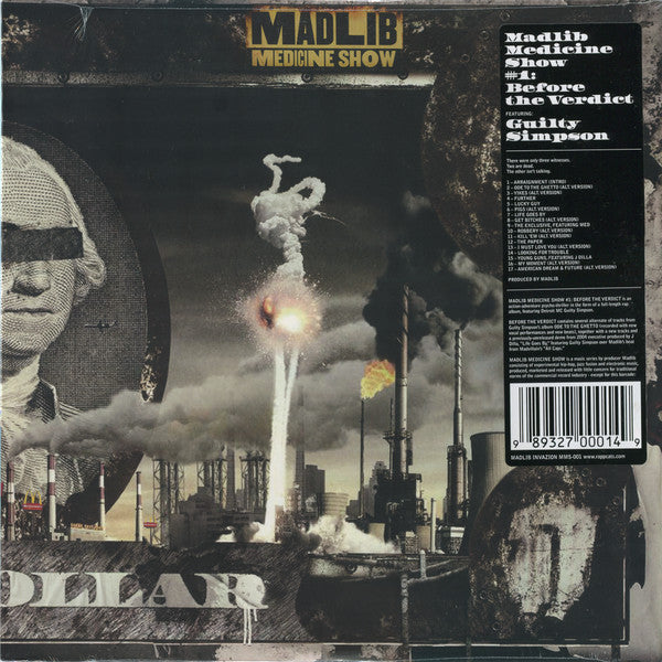 Madlib With Guilty Simpson : Before The Verdict (2xLP, Album)