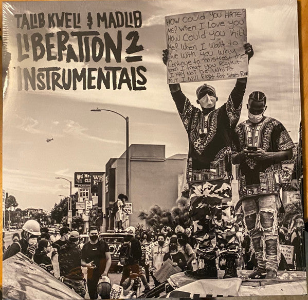 Talib Kweli & Madlib : Liberation 2 Instrumentals (2xLP, Album, Ltd)