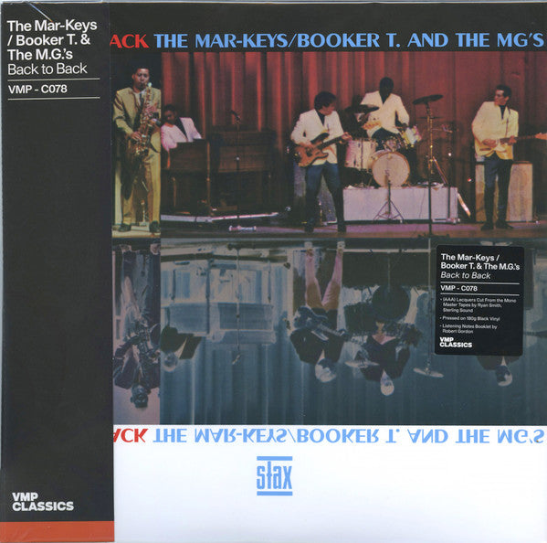 The Mar-Keys / Booker T. And The MG's* : Back To Back (LP, Album, Mono, Club, RE)