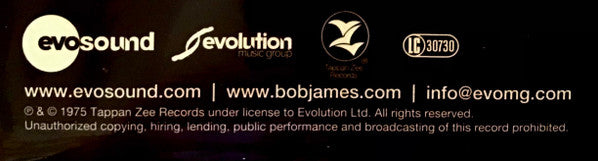 Bob James : Bob James Two (LP, Album, RSD, Ltd, RE, Gol)