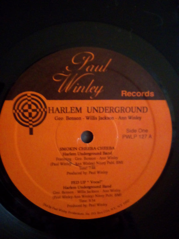 Harlem Underground Band : Harlem Underground (LP, Album, RE)