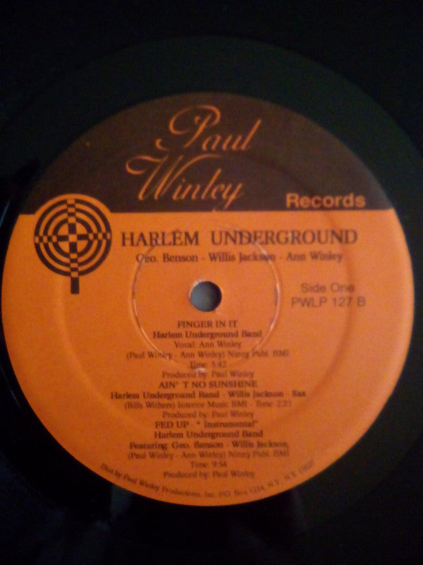 Harlem Underground Band : Harlem Underground (LP, Album, RE)