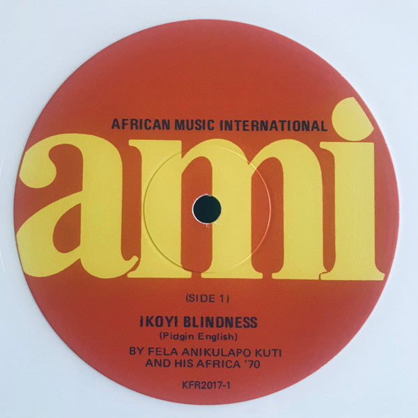 Fela Anikulapo Kuti* & Afrika 70* : Ikoyi Blindness (LP, Album, RE, Whi)