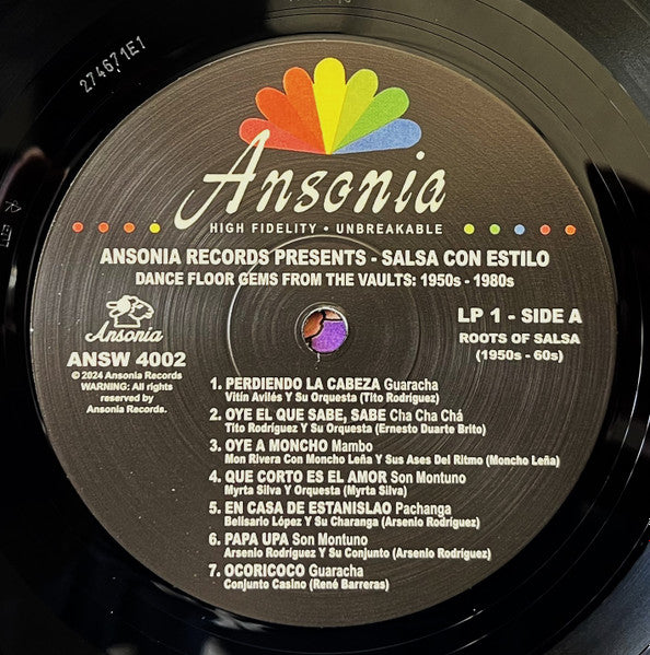 Various : Salsa Con Estilo (Dance Floor Gems From The Vaults: 1950s - 1980s) (2xLP, Comp, Gat)