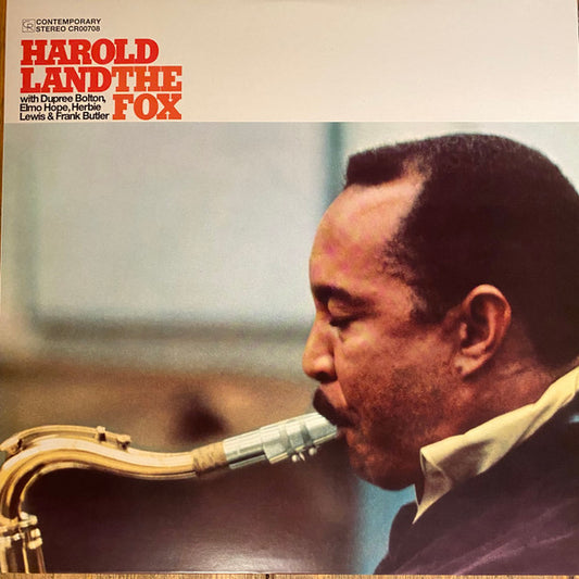 Harold Land : The Fox (LP, Album, RE, RM, 180)