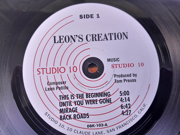 Leon's Creation* : This Is The Beginning (LP, RE, Unofficial)