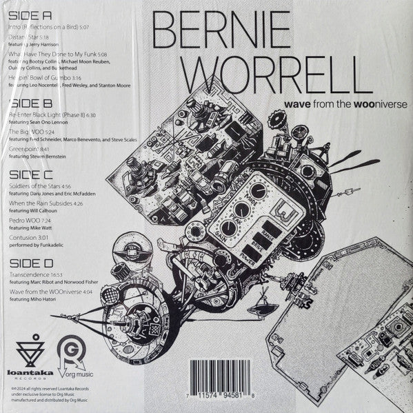 Bernie Worrell : Wave From The Wooniverse (2xLP, Album, RSD)