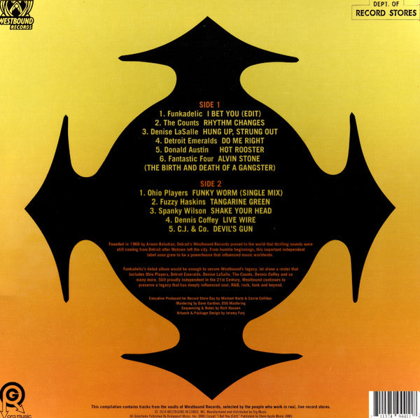 Various : The Westbound Sound (Westbound Records Curated By Record Store Day) (LP, RSD, Comp, Mono)