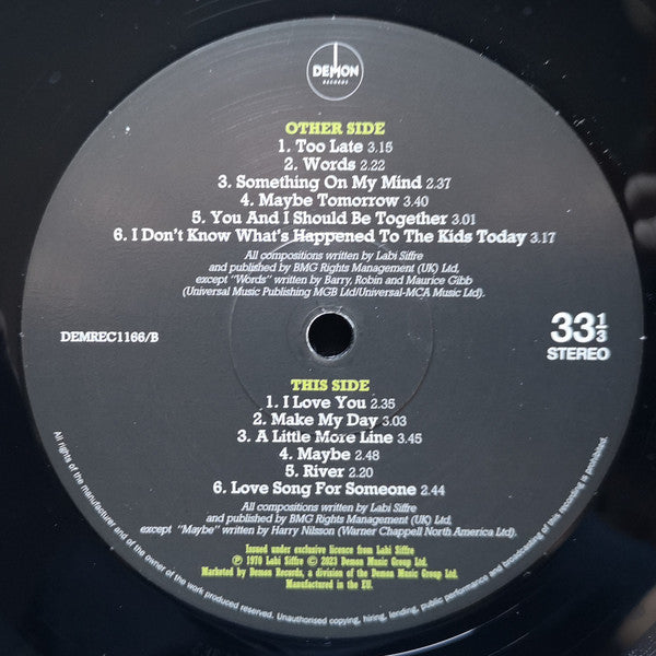 Labi Siffre : Labi Siffre (LP, RE, RM, Hal)