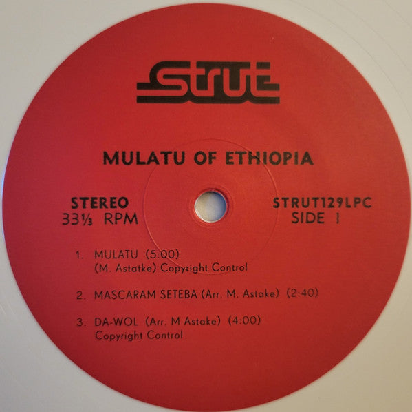 Mulatu Astatke : Mulatu Of Ethiopia (LP, Album, RE, Whi + LP, Mono, Whi + Ltd, RE)