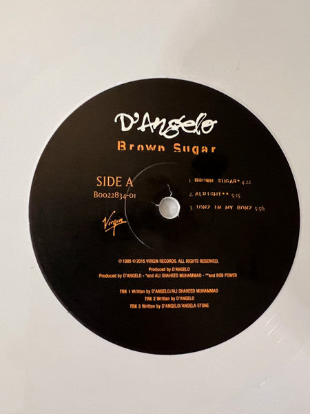 D'Angelo : Brown Sugar (2xLP, Album, RE, Whi)