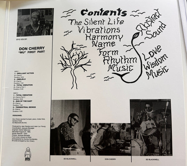 Don Cherry : "Mu" First Part (LP, Ltd, RM, 180)