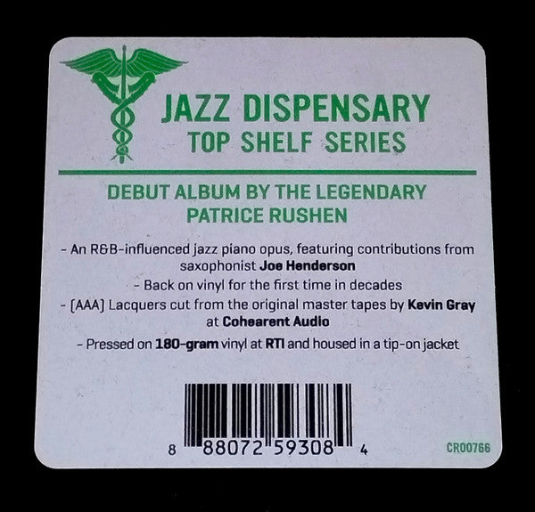 【LP/US盤】Patrice Rushen / Prelusion Patrice Rushen - Prelusion (Jazz Dispensary Top Shelf Series