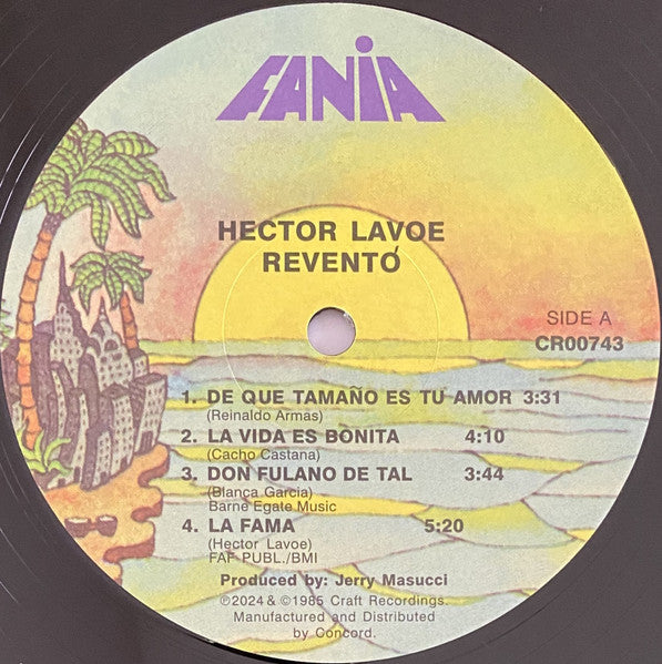 Hector Lavoe : Revento (LP, Album, RE)